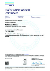 Narayana Press FSC CoC Certif Certificate 2017